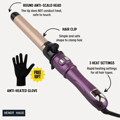 BeachCurl Pro™ | Automatic Hair Curling Wand