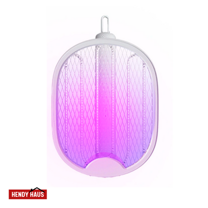 3-in-1 Foldable Mosquito Racket Lamp