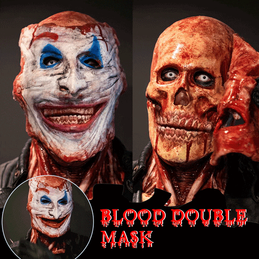 Halloween Double-Layer Bloody Horror Mask